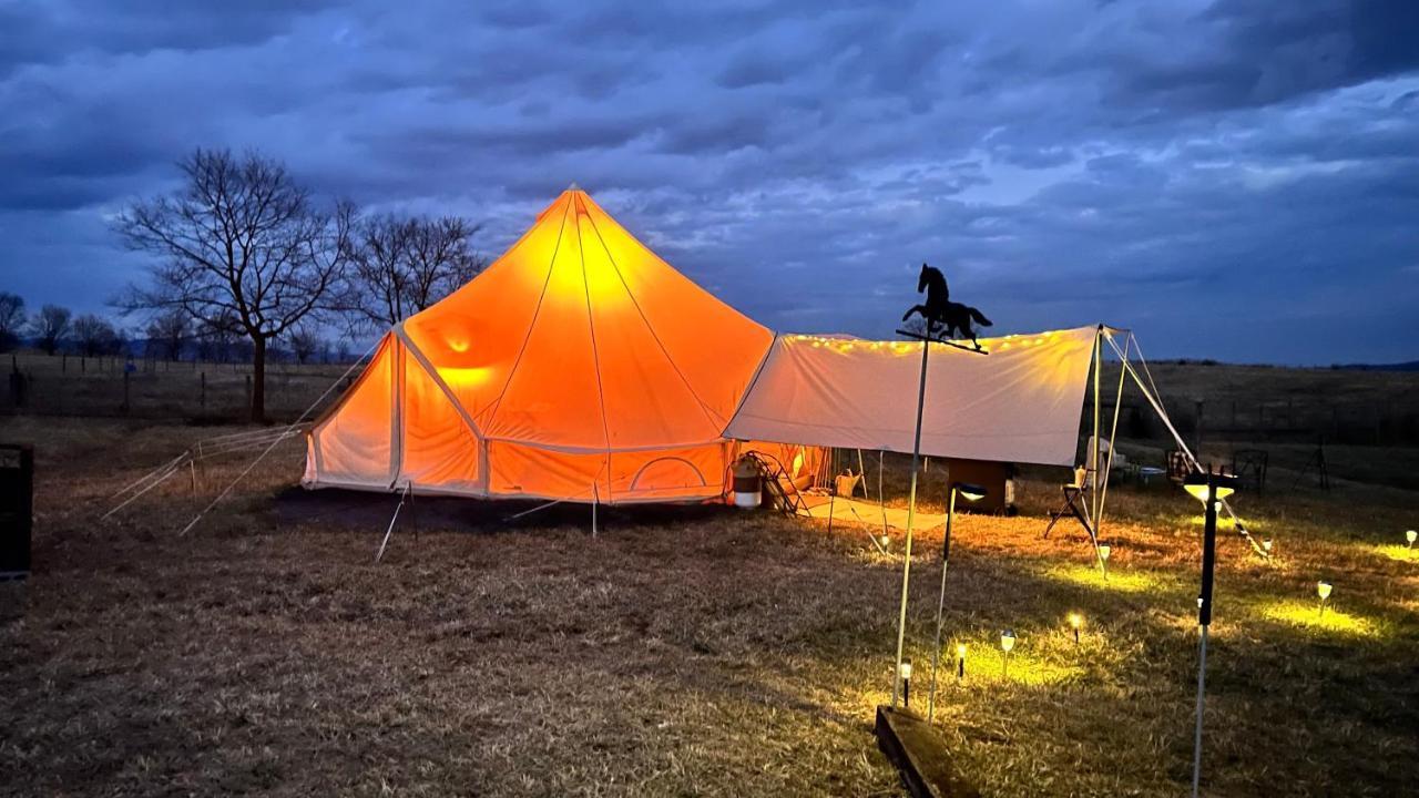 Shenandoah Valley Glamping - Amazing Views - Farm Edinburg Exterior photo