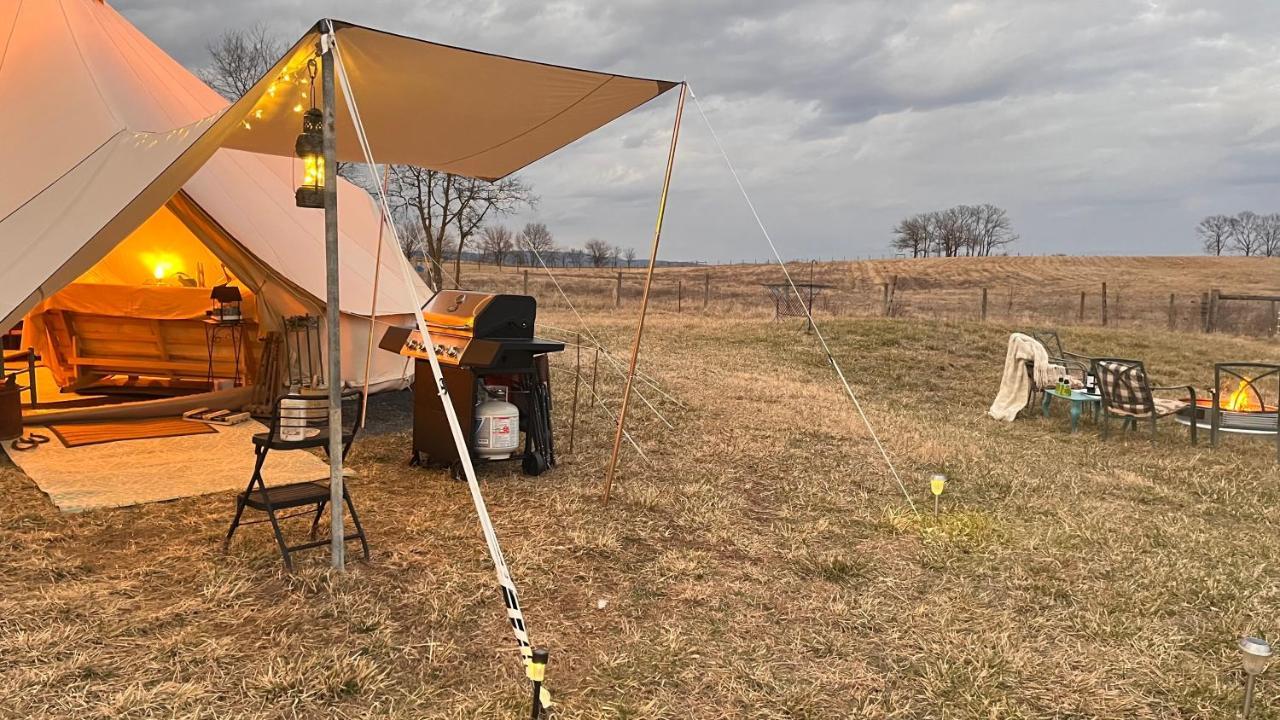 Shenandoah Valley Glamping - Amazing Views - Farm Edinburg Exterior photo